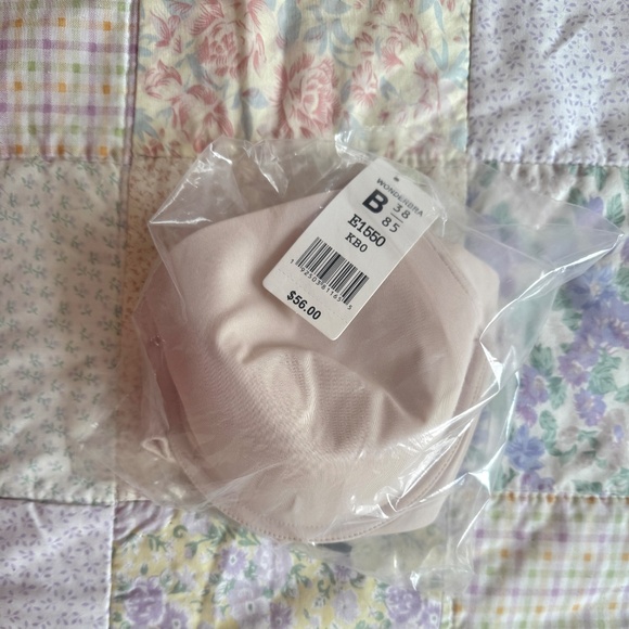 Wonderbra Side and Back Smoothing Underwire Bra, 38 B, blush/flesh coloured, NWT - Picture 4 of 5